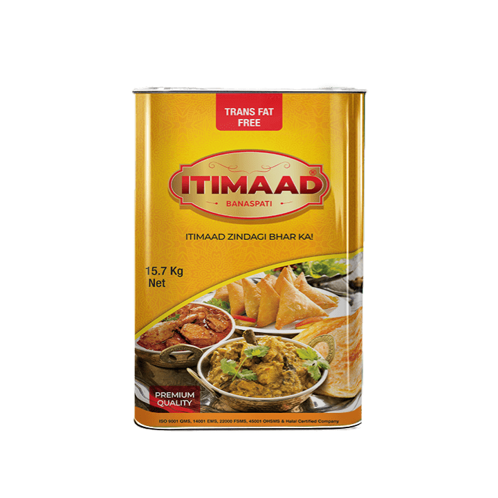 itimaad banaspati 16 kg tin